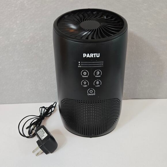 PARTU HEPA Air Purifier BS03 for Home with Fragance Sponge 3 Speeds Lock Set - Picture 1 of 12